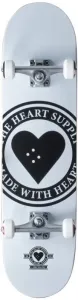 Heart Supply Logo Badge/White Patineta