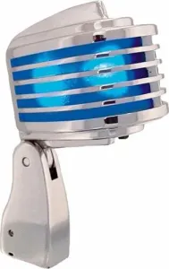 Heil Sound The Fin Chrome Body Blue LED Micrófono retro
