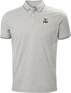 Helly Hansen Men's Jersey Polo Camisa Grey Melange 2XL