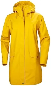 Helly Hansen W Moss Rain Coat Essential Yellow L Chaqueta para exteriores