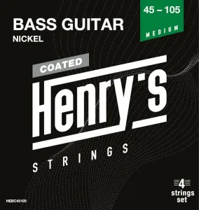 Henry's Coated Nickel 45-105 Cuerdas de bajo