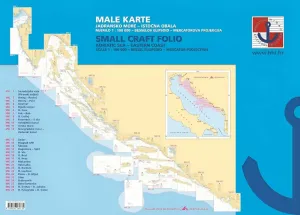HHI Male Karte Jadransko More/Small Craft Folio Adriatic Sea Eastern Coast 2022 #730320