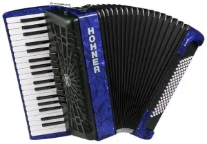 Hohner Bravo III 96 Dark Blue Acordeón de piano #631405