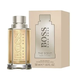 Hugo Boss Perfumes masculinos Boss Black BOSS The Scent Pure Accord Eau de Toilette Spray 50 ml