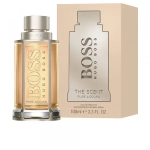 Hugo Boss Perfumes masculinos Boss Black BOSS The Scent Pure Accord Eau de Toilette Spray 100 ml