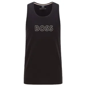 Hugo Boss Mens Logo Vest Black M