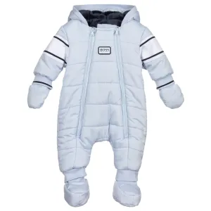 Hugo Boss Unisex Baby Snowsuit Blue 9 Months