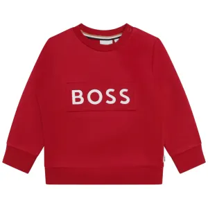 Hugo Boss Baby Sweater Classic Logo Red 2Y