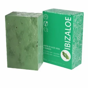 Aloe vera soap + rosemary - Ibizaloe Aceite, loción y crema corporales 100 g