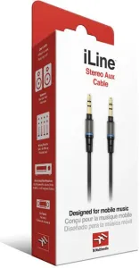 IK Multimedia iLine Stereo Aux 1,5 m Cable de audio