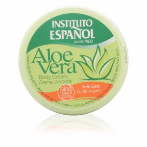Aloe vera Crema Corporal - Instituto Español Aceite, loción y crema corporales 400 ml