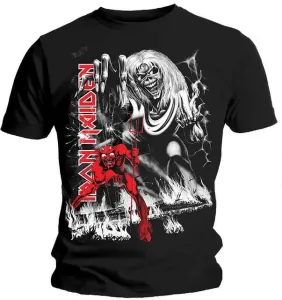 Iron Maiden Camiseta de manga corta Number of the Beast Jumbo Black L
