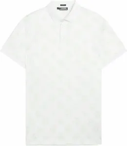 J.Lindeberg Tour Tech Regular Fit Print Polo White Sphere Dot XL Camiseta polo
