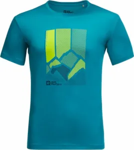 Jack Wolfskin Peak Graphic T M Everest Blue L Camiseta