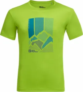 Jack Wolfskin Peak Graphic T M Fresh Green M Camiseta