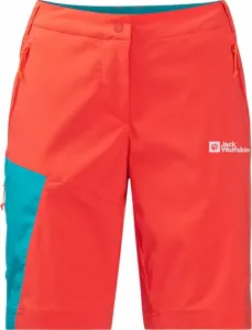 Jack Wolfskin Glastal Shorts W Tango Orange M/L Pantalones cortos para exteriores