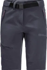 Jack Wolfskin Ziegspitz Shorts W Graphite S Pantalones cortos para exteriores