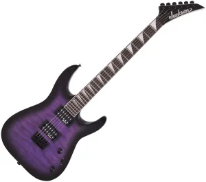 Jackson JS Series Dinky Arch Top JS32Q DKA HT AH Transparent Purple Burst Guitarra eléctrica