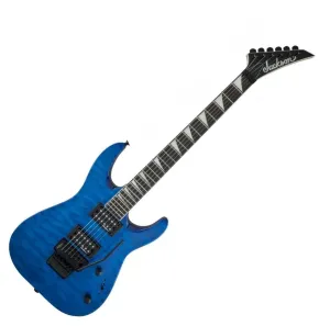 Jackson JS32 Q Dinky DKA AH Transparent Blue Guitarra eléctrica