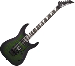 Jackson JS32Q DKA AH Transparent Green Burst Guitarra eléctrica