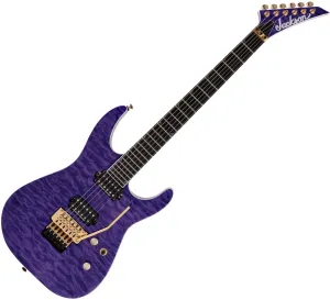 Jackson Pro Series Soloist SL2Q MAH EB Transparent Purple Burst Guitarra eléctrica