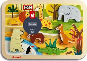 Janod Puzzle Zoo 7 Partes
