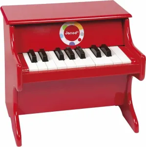 Janod Confetti Red Piano Red