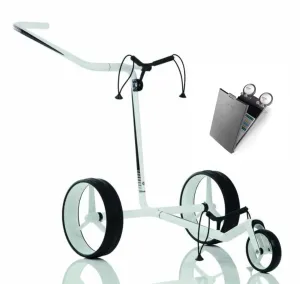 Jucad Carbon 3-Wheel SET White/Black Carro manual de golf