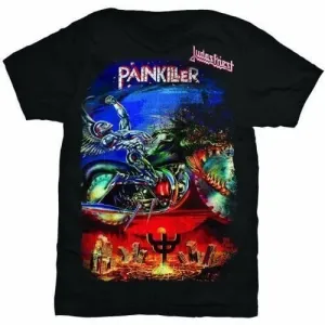 Judas Priest Camiseta de manga corta Painkiller Black M