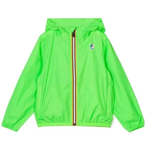 K-way Boys Runner Jacket Windproof Lime-green Green 10Y