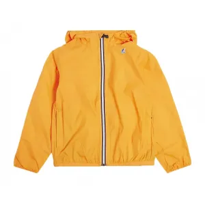 K-way Boys Runner Jacket Windproof Yellow Orange 10Y