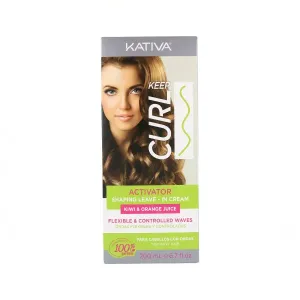 Keep Curl Activator Shaping Leave-In Cream - Kativa Cuidado del cabello 200 ml