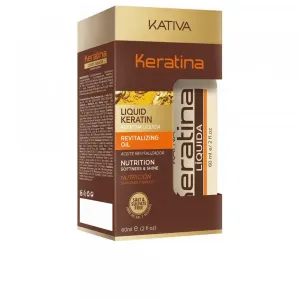 Keratina Liquid Keratin Revitalizing Oil - Kativa Cuidado del cabello 60 ml
