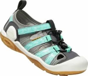 Keen Knotch Creek Youth Sandals Steel Grey/Waterfall 34 Zapatos de exterior para niños
