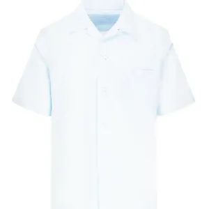 Kenzo Men's Half Sleeved Shirt White M