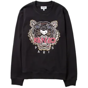 Kenzo Men's Tiger Sweatshirt Black L #707255