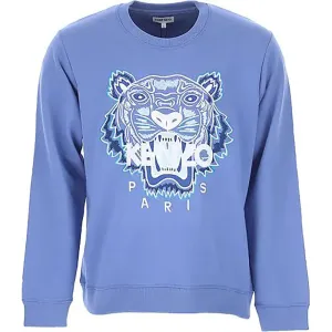 Kenzo Men's Tiger Sweatshirt Blue L #708130