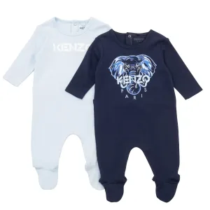 Kenzo Baby Boys Gift Kit Set Blue 3M