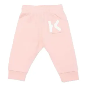 Kenzo Baby Girls Joggers Pink 9M