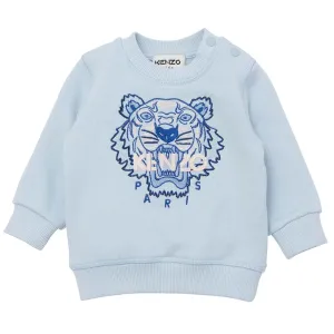 Kenzo Baby Boys Tiger Sweater Blue 2A #706263