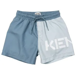 Kenzo Boys Logo Swim Shorts Blue 4Y