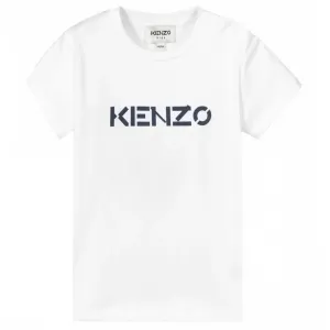 Kenzo Baby Boys T-shirt Logo White 2Y