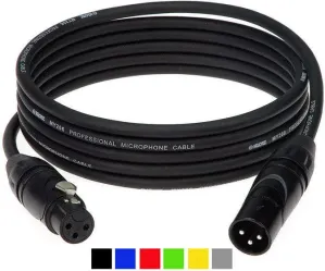Klotz M1FM1N0200 Negro 2 m Cable de micrófono