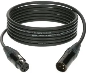 Klotz M1FM1N1000 Negro 10 m Cable de micrófono