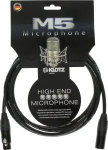 Klotz M5FM06 Negro 6 m Cable de micrófono
