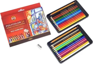 KOH-I-NOOR Conjunto de lápices de colores 24 pcs #40412