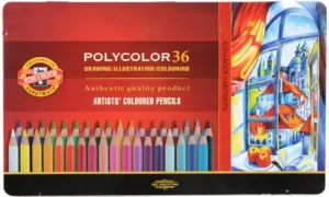 KOH-I-NOOR Conjunto de lápices de colores Mezcla 36 pcs Lápiz de color