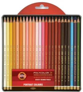KOH-I-NOOR Conjunto de lápices de colores Portrait 24 pcs