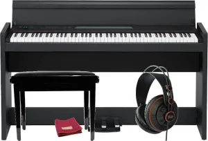 Korg LP-380 BK SET Negro Piano digital