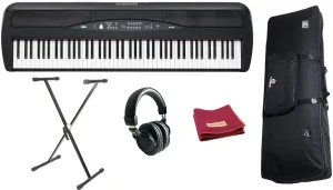 Korg SP-280 Black DELUXE SET Piano de escenario digital